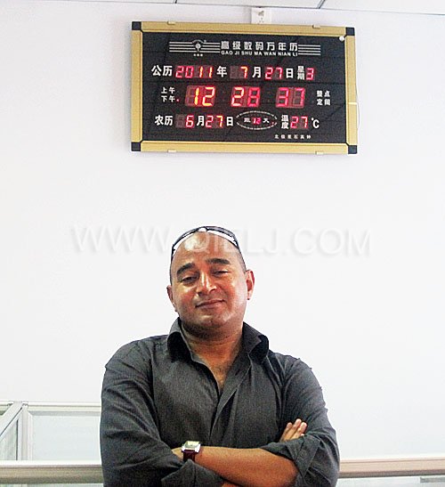 2011年7月25日，外國友人參觀考察我公司！明經(jīng)理等接待并陪同參觀！(圖3)