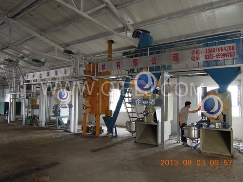 低溫冷榨亞麻籽油設(shè)備 開亞麻籽油廠 胡麻籽油精煉成套設(shè)備(圖1)